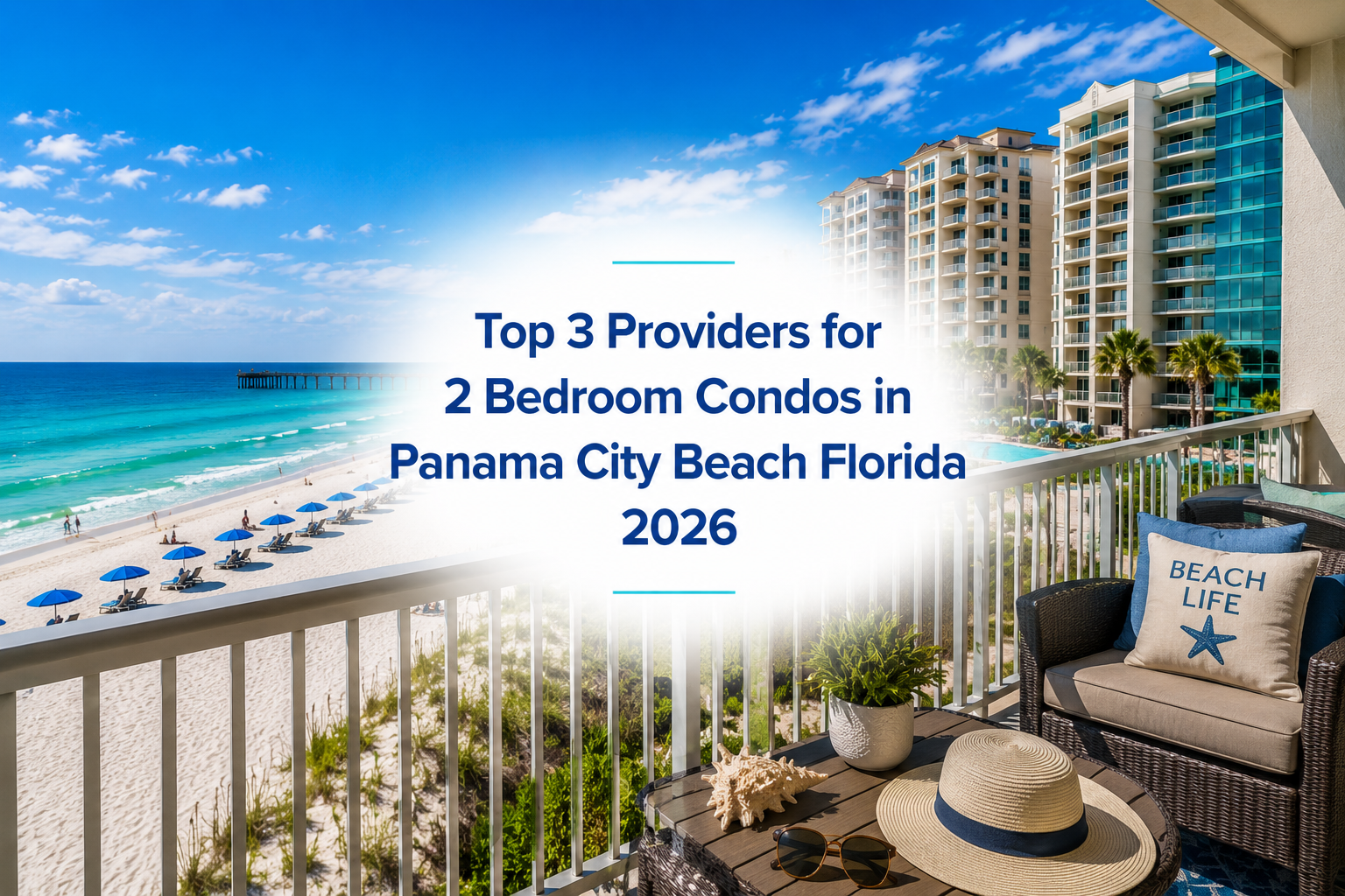 Top 3 Providers for 2 Bedroom Condos in Panama City Beach Florida 2026
